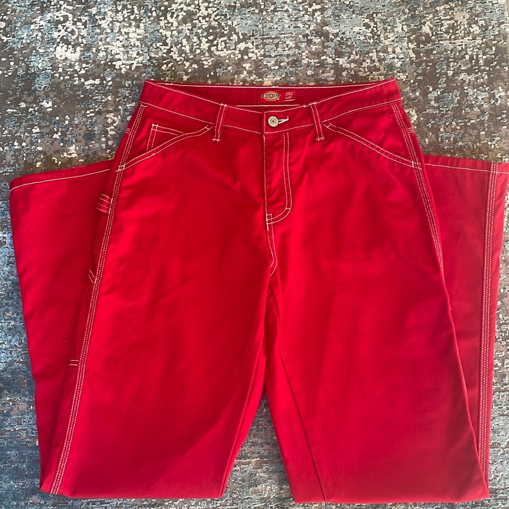 Dickies Red Women's Work Jeans - Classic Fit
